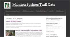 Desktop Screenshot of manitoucats.com